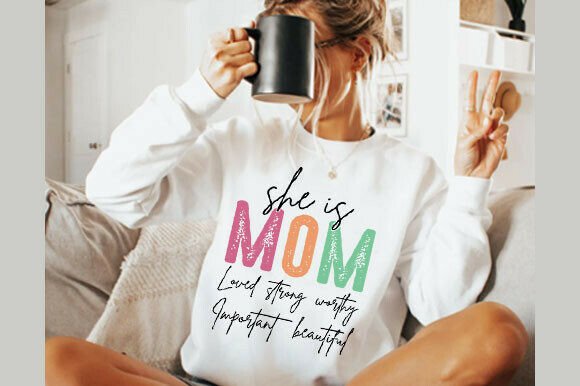 Mom Shirt PNG: A Practical Graphic Design Asset for T-Shirt Creators