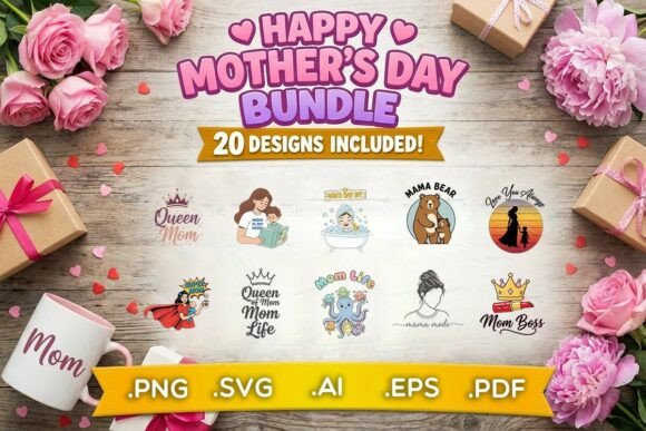 Mother’s Day T-Shirt Design Bundle – A Practical Review for Digital Sellers