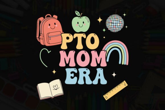 PTO Mom Era Retro School Fun Tee Design Review