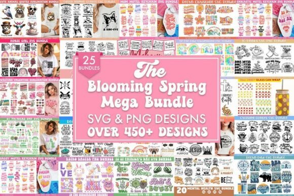 The Blooming Spring Mega Bundle for Handmade Creations